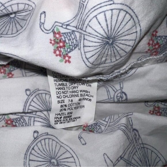 Eleanor Rose 7/8 Bikes Dress - Picture 5 of 5